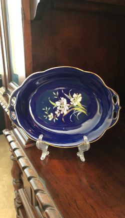 Fine porcelain plate “manual labor”