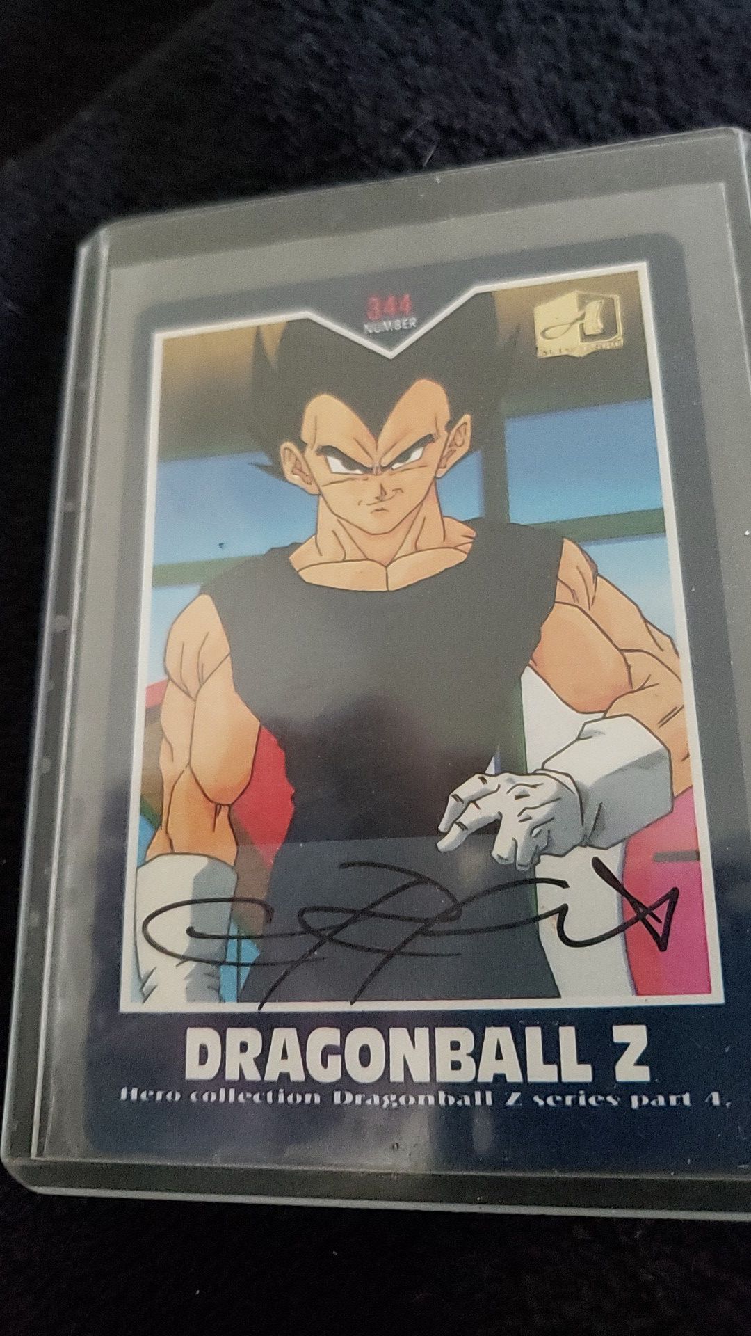 Dragonball Z Chris Sabat Autographed Card