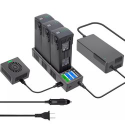 Fast Charging Hub for DJI Mavic 3/3E/3T/Cine/Pro/Classic 200W Parallel Charging