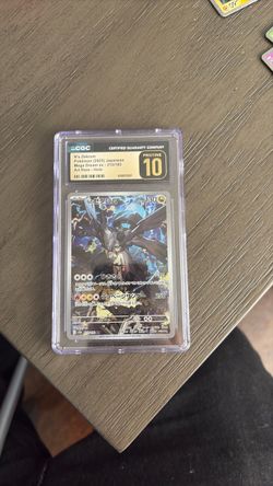 CGC 10 N’s Zekrom Japanese card
