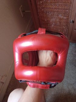 Boxing head gear from wicked boxing