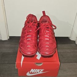 Nike Vapor Max Plus Red Size 8 Men
