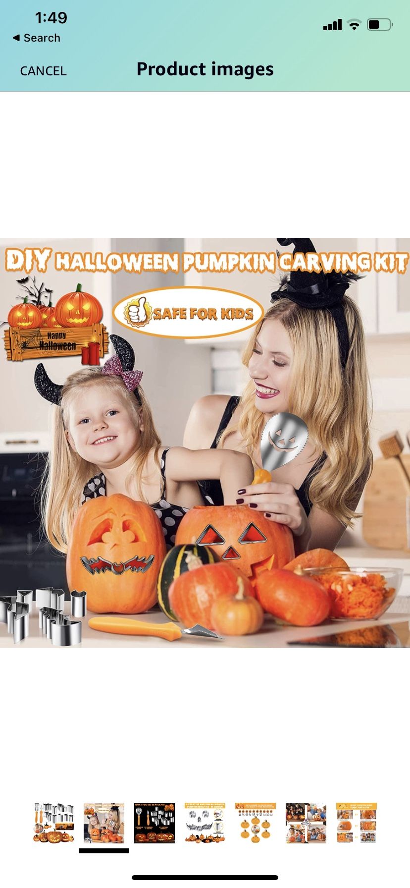 Pumpkin-Carving-Kit,Halloween-Decorations-Pumpkin-Carving-Tools with Stencils for Kids Adults Family DIY,11PCS Heavy Duty Stainless Steel Pumpkin Carv