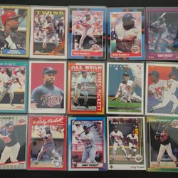 Kirby Puckett 21+ Baseball Card Lot