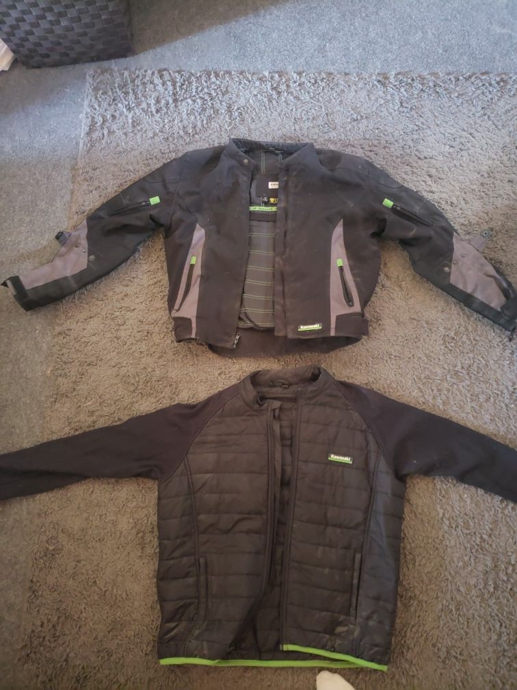 Kawasaki motorcycle jacket