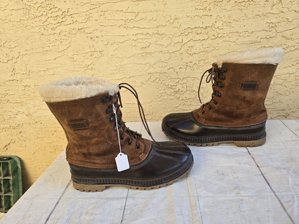Sorel Kaufman Snow Boots Mens Size 10