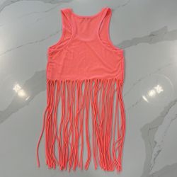 Charlotte Russe Size Small Fringe Tang Top. NWOT