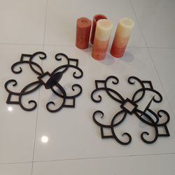 Two Candles Holders For $25