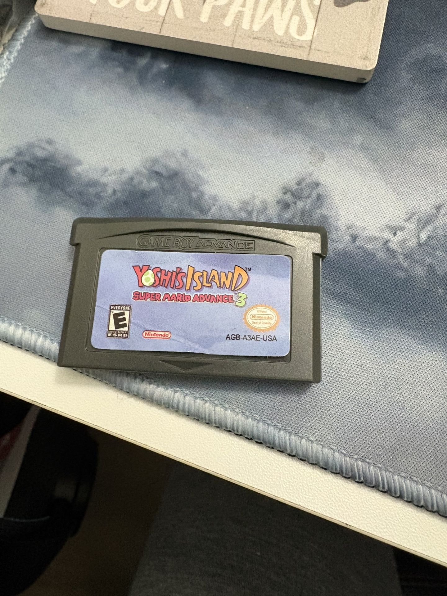 Super Mario Advance 3: Yoshi’s Island Reproduction GBA cartridge