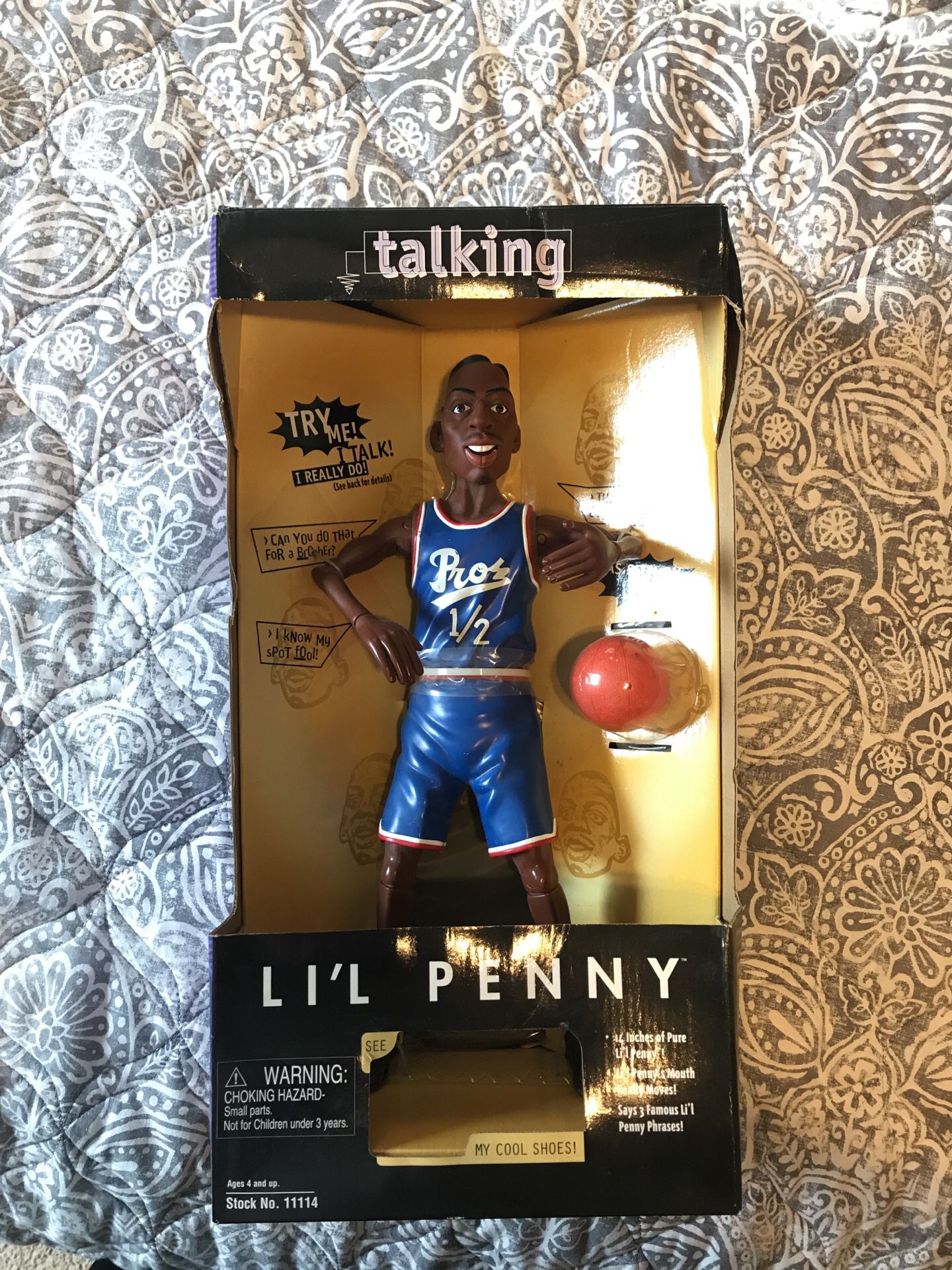 Talking Li'l Penny, Penny Hardaway Action Figure, 14", Nike 1997