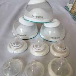 3 Nanobebe Bottle And Microwave Steam Sterilizer 