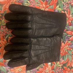Mens Xl Cowhide Leather Winter Gloves