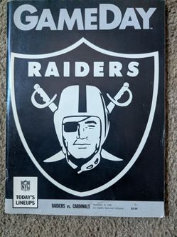 Vintage Los Angeles Raiders memorabilia
