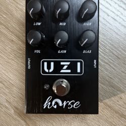 Horse UZI Distortion Guitar Pedal – Brand New With Box