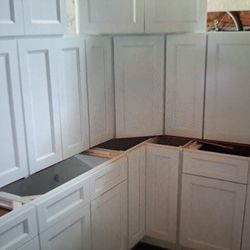 New Kitchen Cabinets Haven't Been Installed 