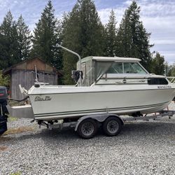 76' GLASSPLY With 175 Horse Evinrude Motor