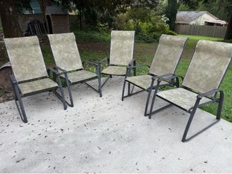 Patio chairs