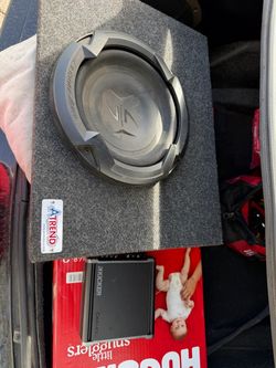 10inch sub and amp