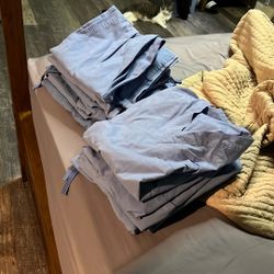 Light Blue Unisex Scrubs-XS 10 Sets