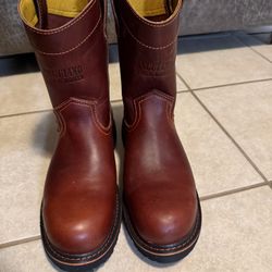 Work Steel Toe Boots Size 10