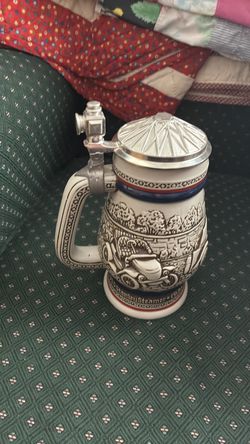 Avon handcrafted 1979 beer mug