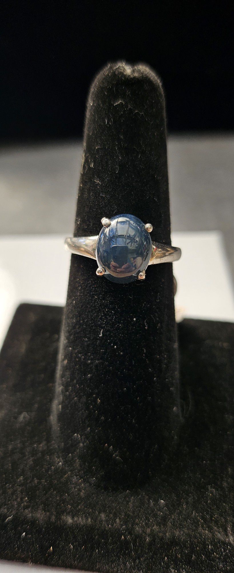 Genuine Thai Blue Sapphire Ring