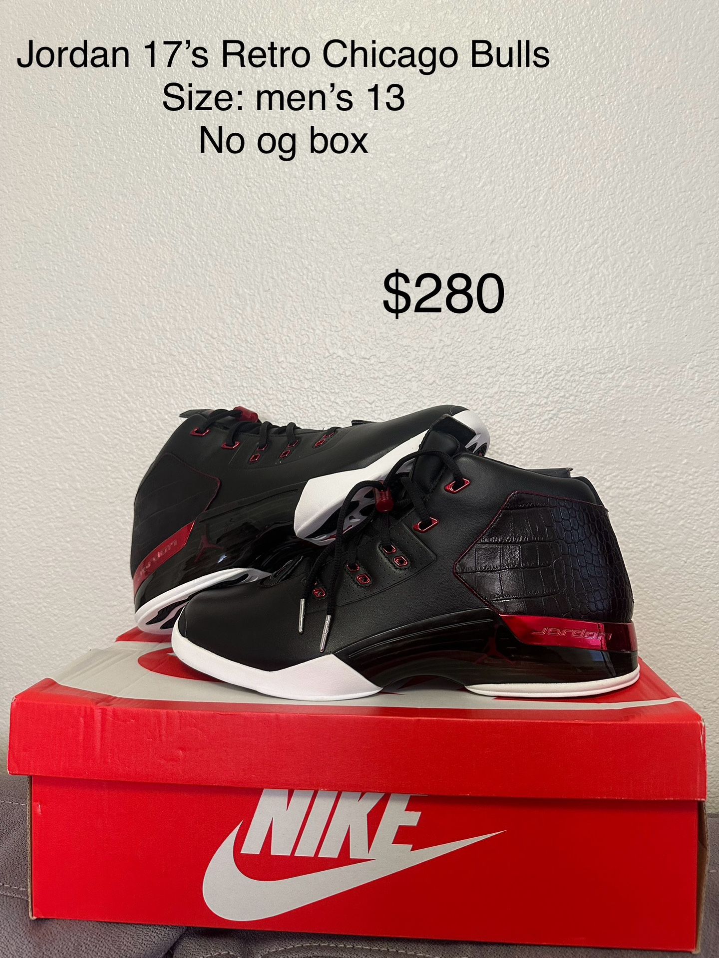 Jordan 17’s Retro Chicago Bulls