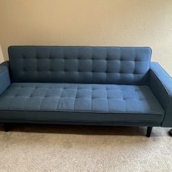 Living Spaces Convertible Futon Sleeper