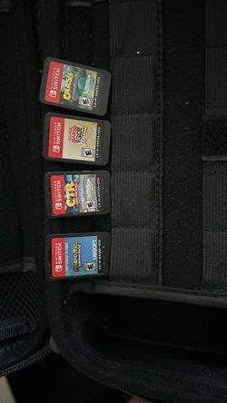 Nintendo switch with games