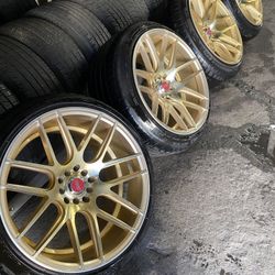 18 X10.5 Rims And Tires 