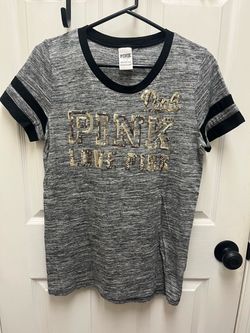 PINK short sleeve shirt size L