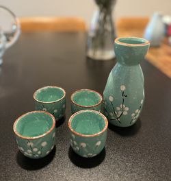 Japanese sake cup set
