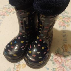 Toddler Rain Boots Navy 5M
