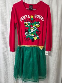 Holiday girl dress