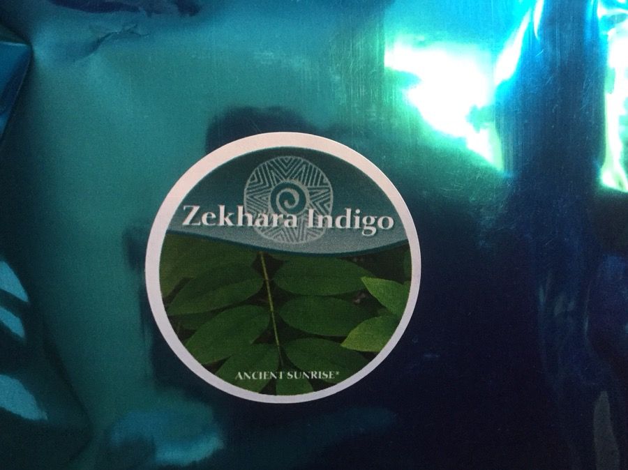 Zekhara indigo two 100 grams packages. Purchased from Henna For Hair. Sealed