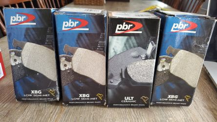 PBR semi metallic ceramic brake pads
