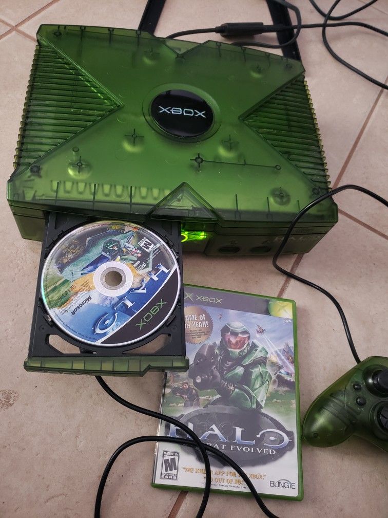 Original OG Xbox Halo Edition