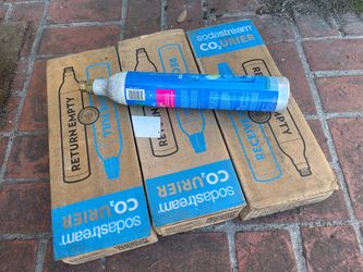 Empty CO2 Canisters Sodastream