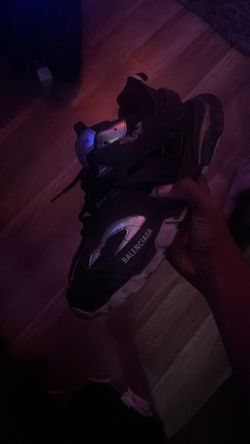BLACK BALENCIAGA TRACKS NO LED