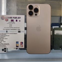 Unlocked Gold iPhone 13 Pro Max 128gb