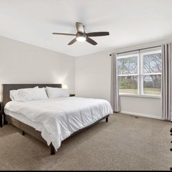 King Size Bed With Matters 