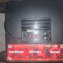 MTX Powered Subwoofer