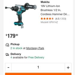 Makita 18v Hammer Drill Driver