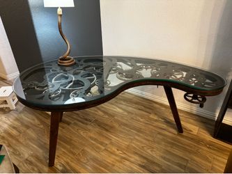 Steampunk Gear Desk w/ Moving Gears