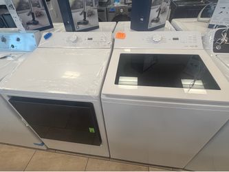 Lg top load washer and gas dryer