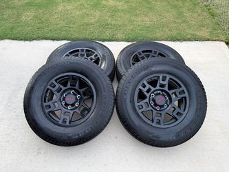 Toyota Tacoma 4Runner TRD Pro wheels and tires 17s