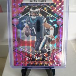 Eagles Jalen Hurts Refractor Card