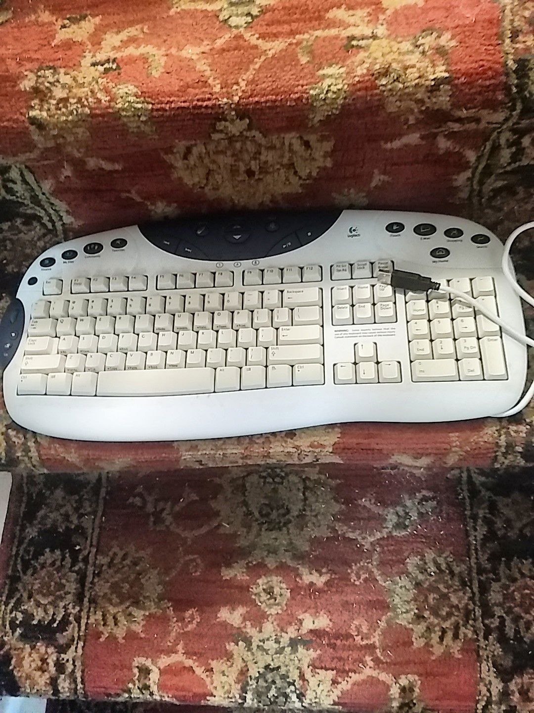 Logitech USB keyboard $5