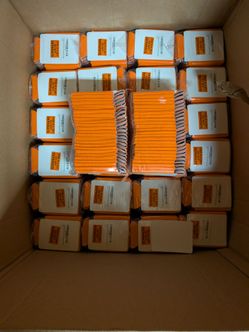 Bright Orange blank koozies