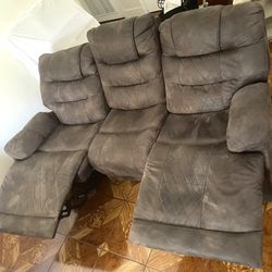 LIKE NEW Recliner Sofa OFFERS WELCOME